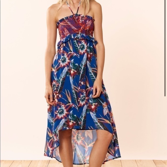 NWT Red Carter The Ava Dress in Paradise - Picture 3 of 9